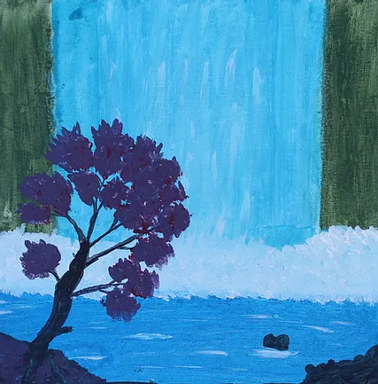 Edgar Collorina and Ronald Basa “Waterfall”